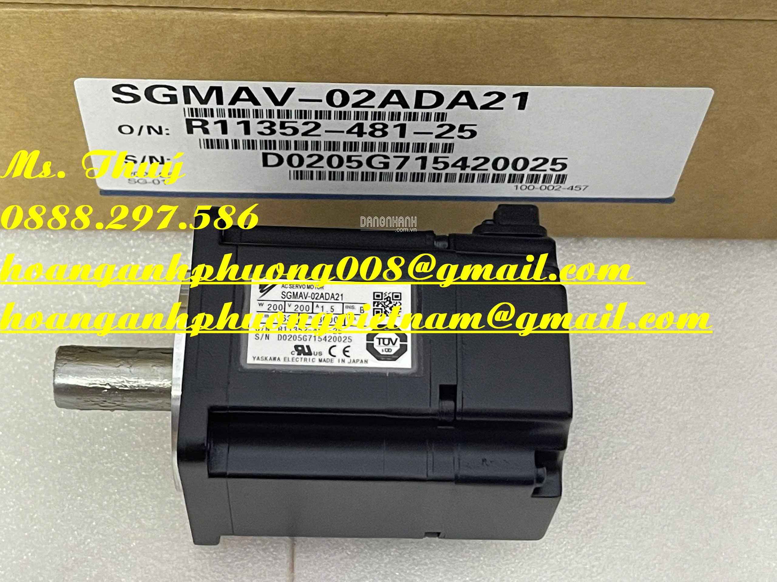 New Yaskawa SGMAV-02ADA21- Thiết bị công nghiệp chính hãng