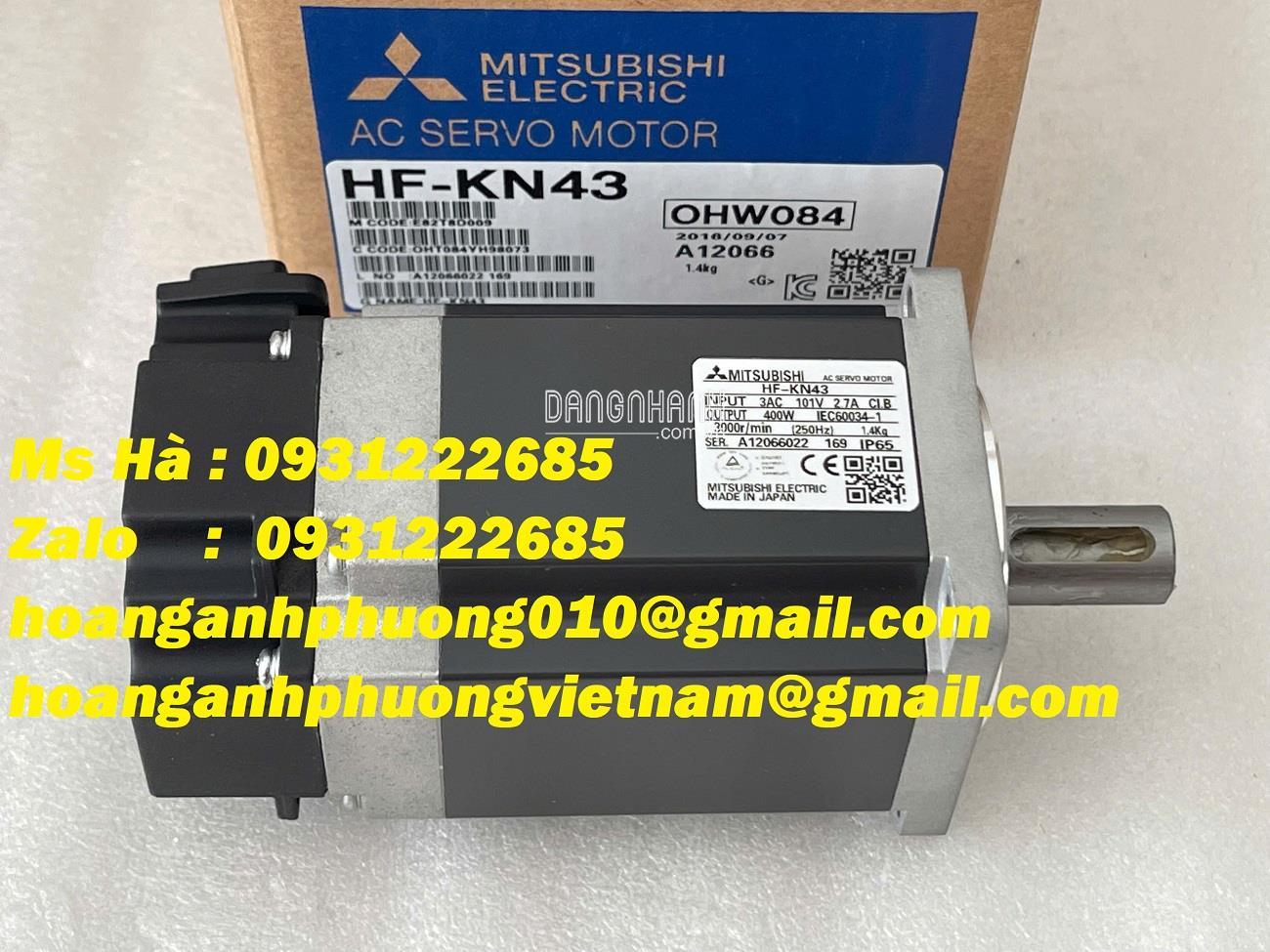 HF-KN43 | dòng động cơ chính hãng mitsubishi 400W bán tốt 
