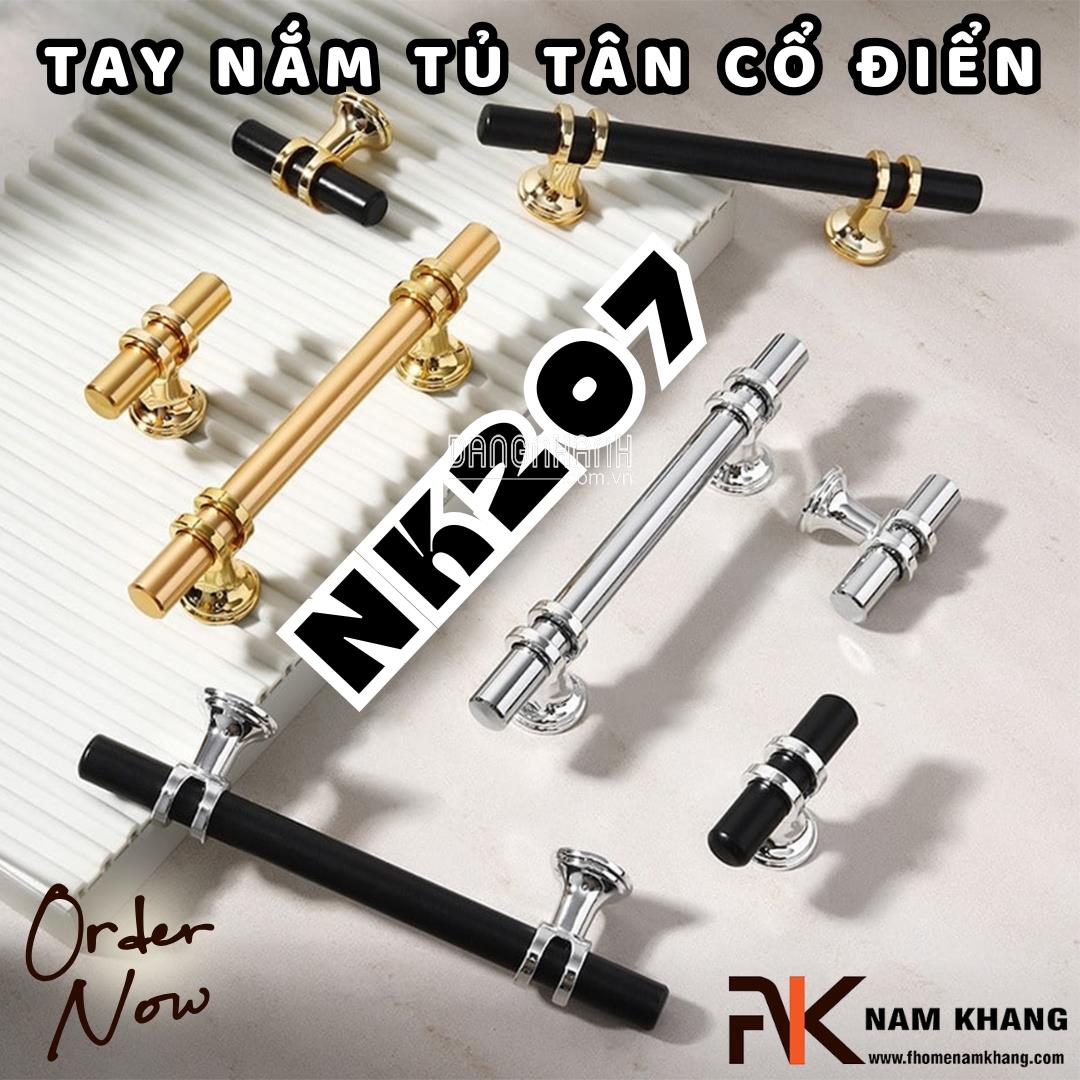 Tay nắm tủ tân cổ điển NK207 | Zalo 0901 196 224