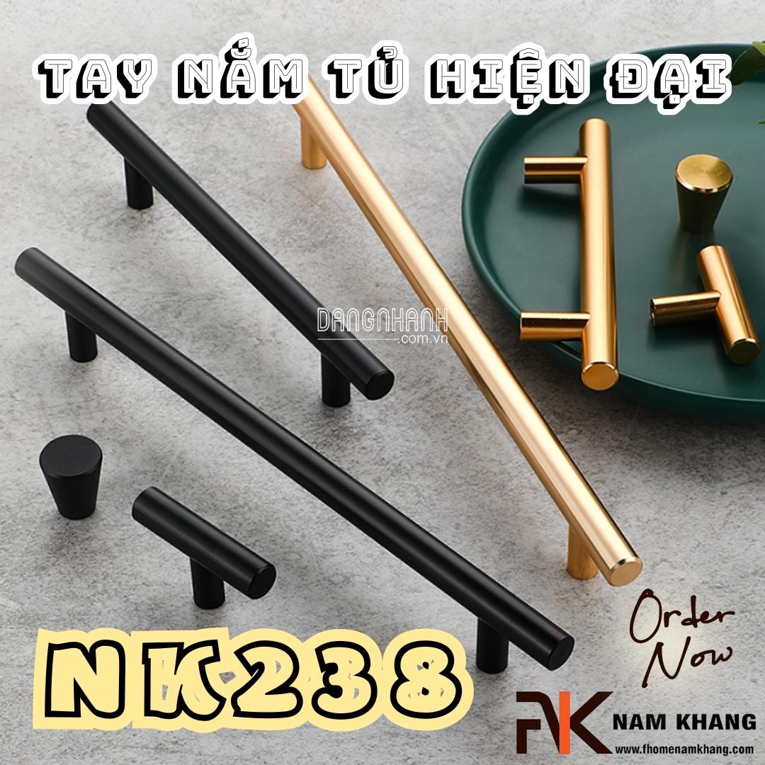Tay nắm tủ hiện đại NK238 | Zalo 0901 196 224