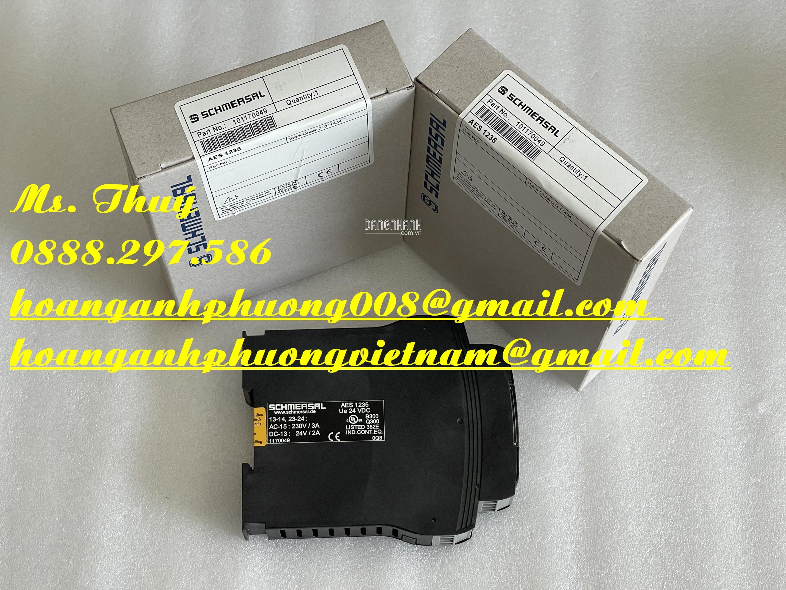 Schmersal AES1235 24vdc - Rờ le nhập mới 100% - Giao ngay