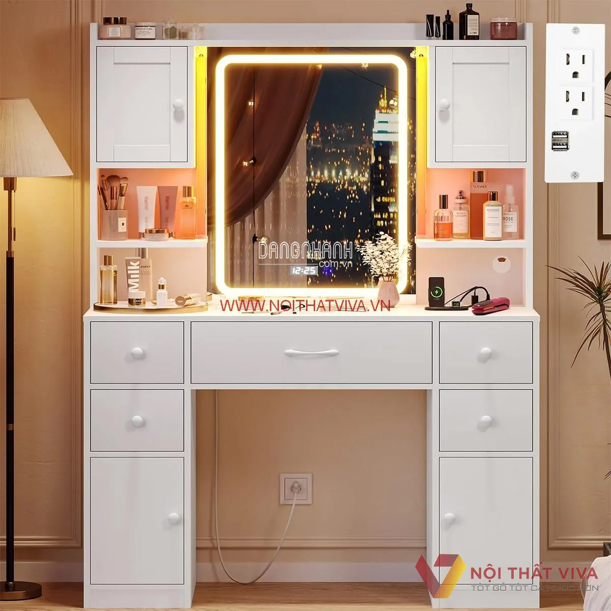 Bàn Trang Điểm Hiện Đại - Nội Thất ViVa 