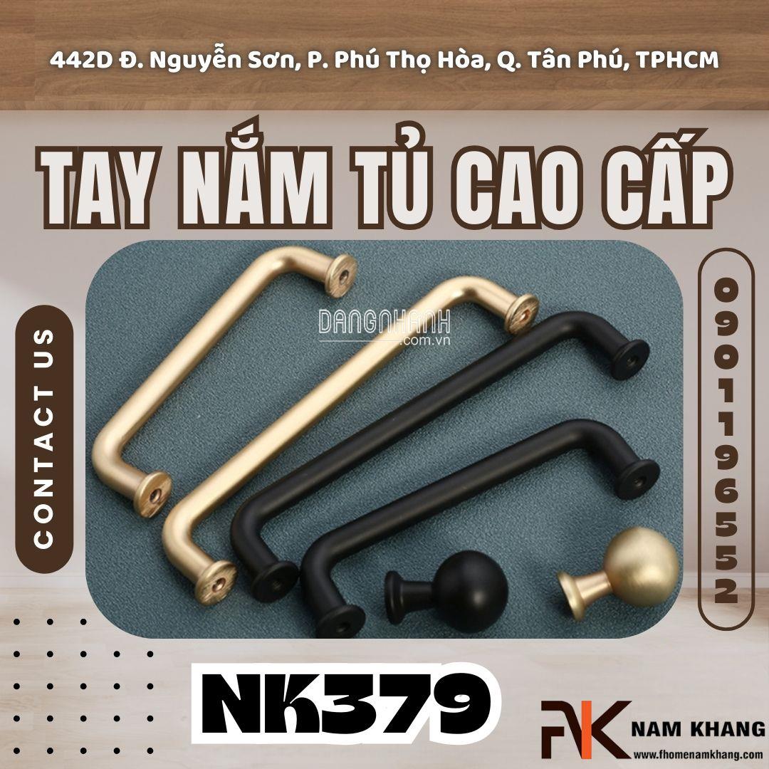 Tay nắm tủ hiện đại NK379 | Zalo 0901 196 224