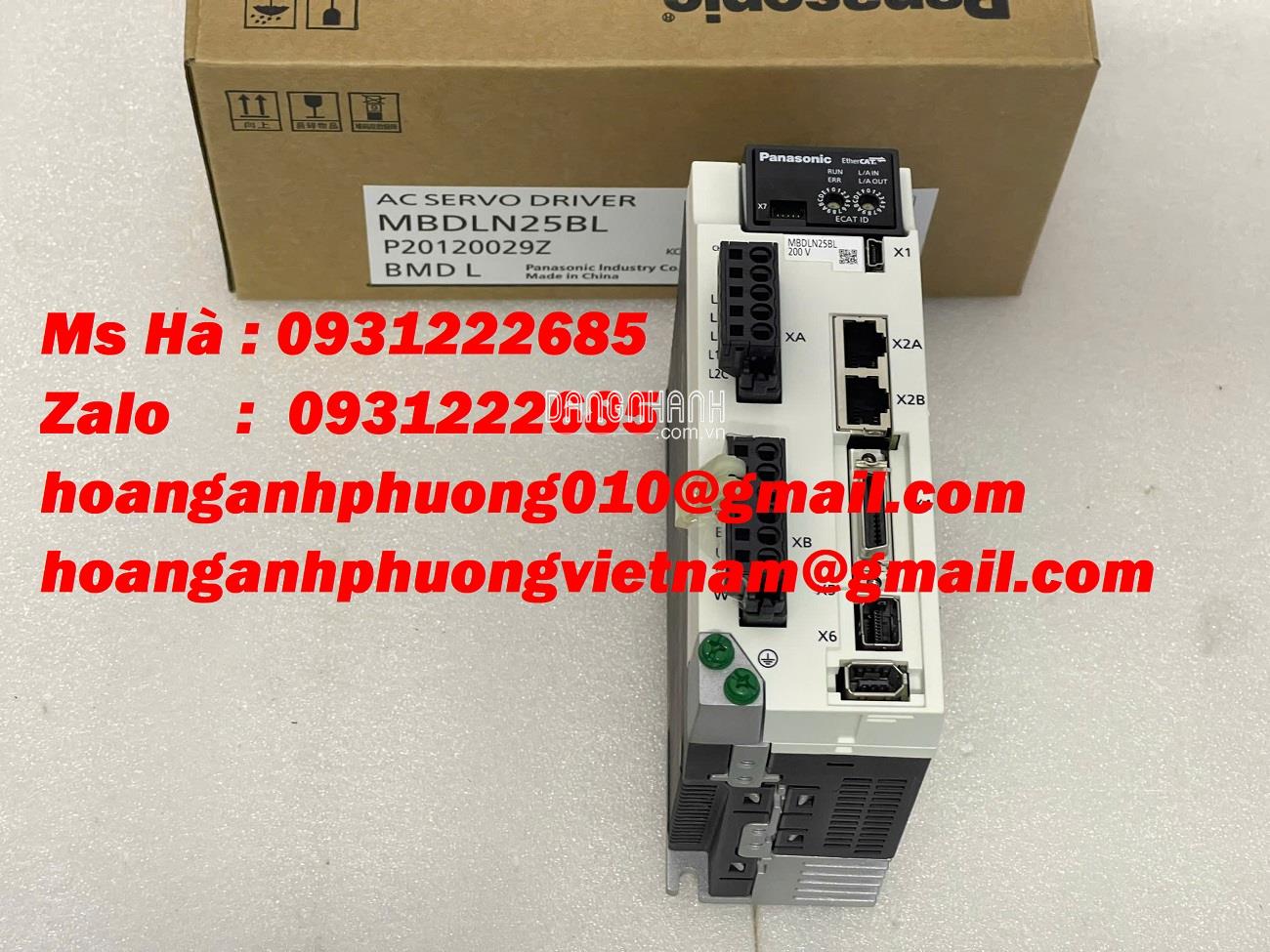 Bộ điều khiển Panasonic 400W MBDLN25BL dòng minas A6 series