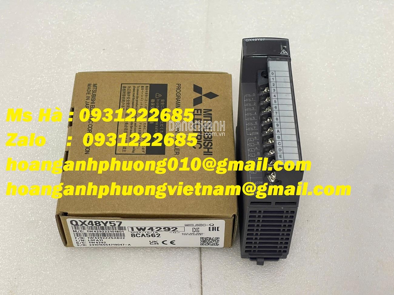 Mitsubishi QX48Y57 mô đun I/O chính hãng - mô đun điều khiển 