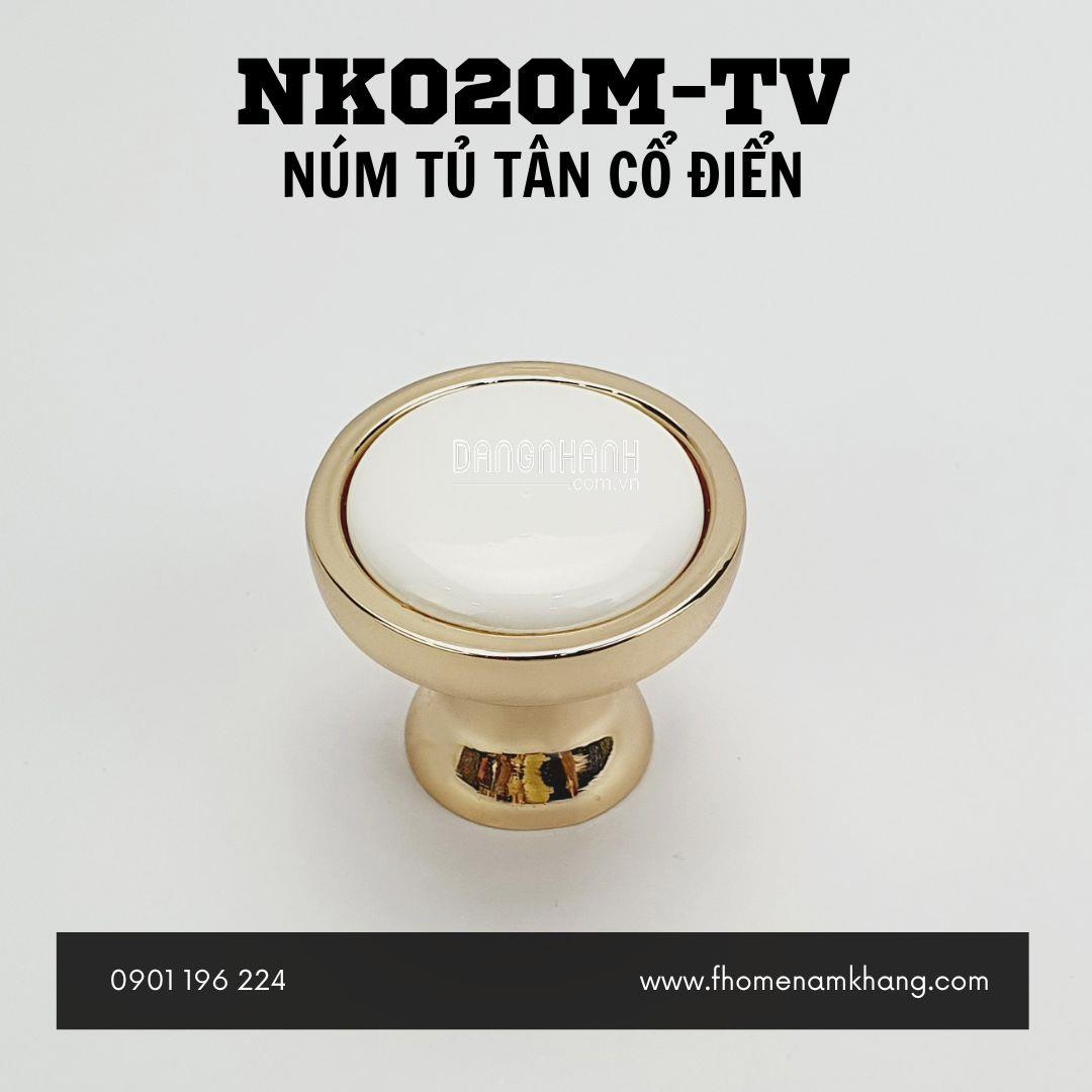 Núm tủ tân cổ điển NK020M-TV | Zalo 0901 196 224