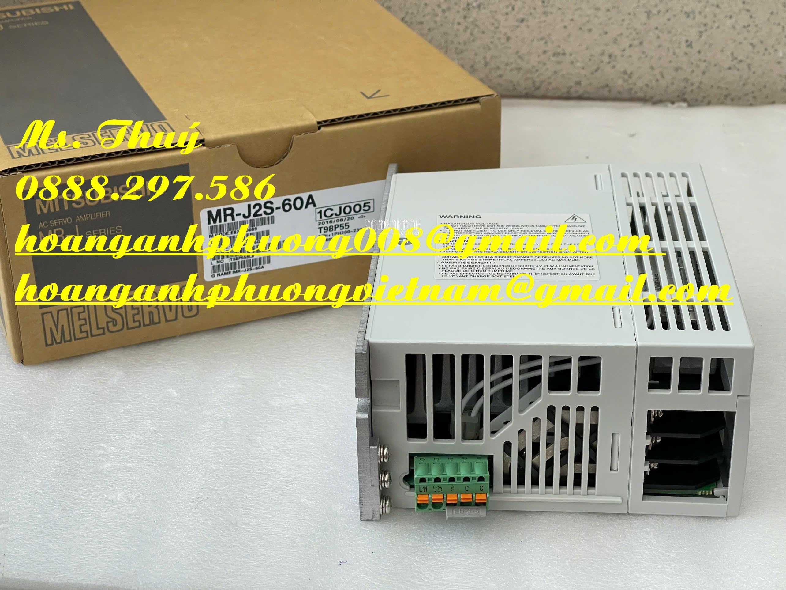 MR-J2S-60A Mitsubishi - Bộ điều khiển cao cấp - JAPAN
