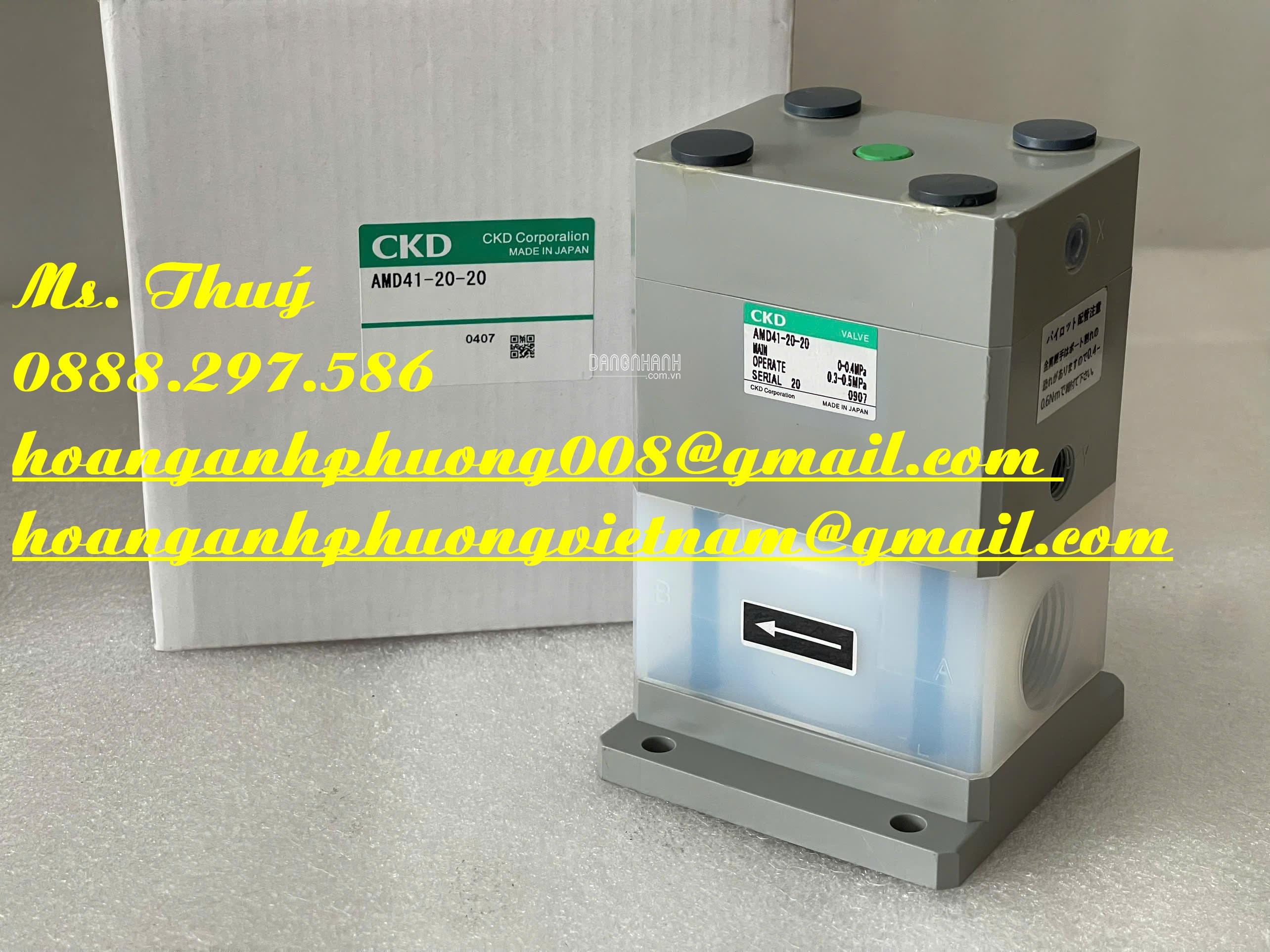 Van chính hãng - CKD AMD41-20-20 - Giá ưu đãi toàn quốc