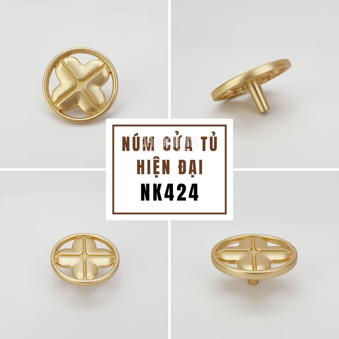 Núm cửa tủ hiện đại NK424 | Zalo 0901 196 224
