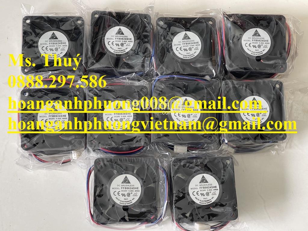 DELTA FFB0624SHE - Quạt làm mát 24V 0.40A - Bình Dương