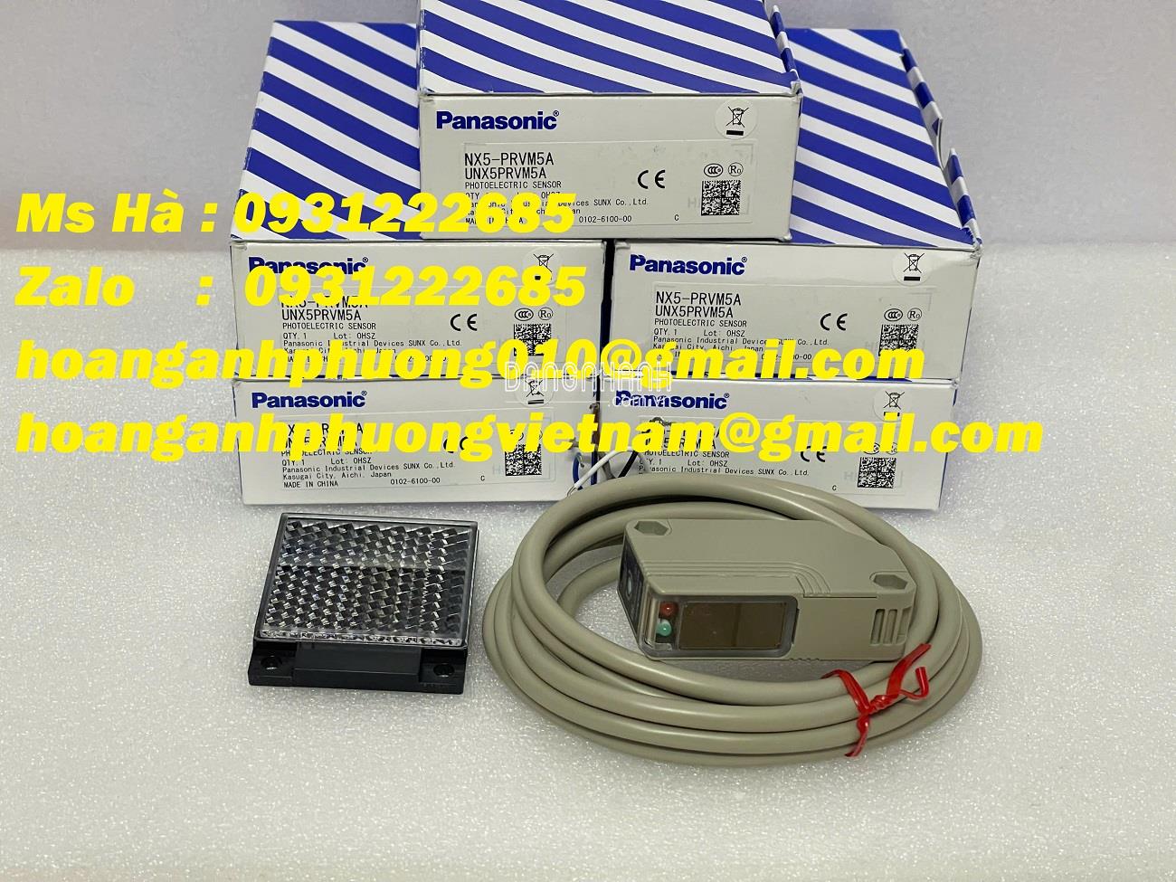 Thiết bị điện giá tốt - cảm biến quang panasonic NX5-PRVM5A 