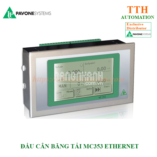 Đầu cân băng tải MC353 Ethernet