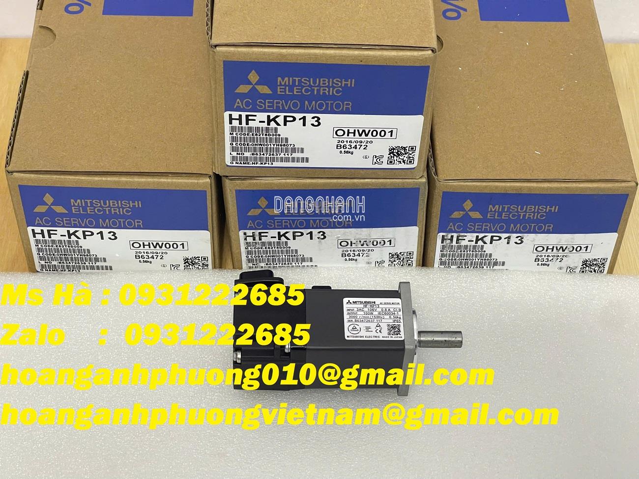 Servo motor công suất nhỏ HF-KP13 mitsubishi - động cơ 