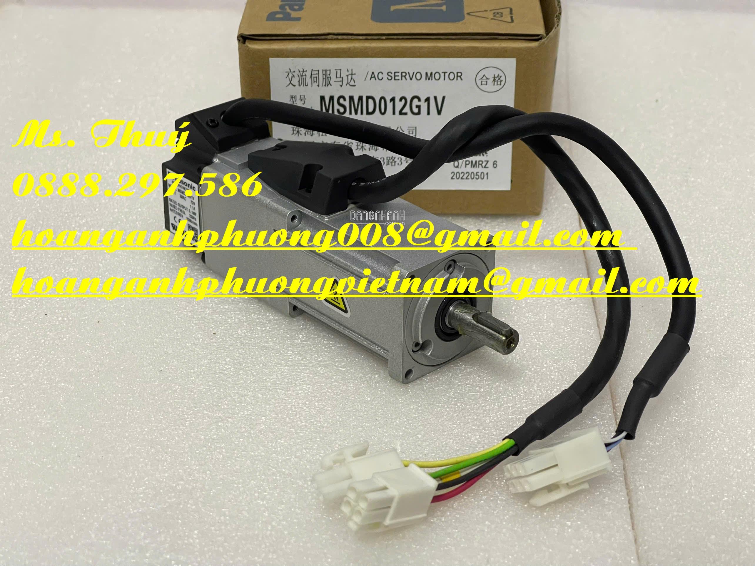Động cơ Panasonic MSMD012G1V giá ưu đãi - Cty Hoàng Anh Phương