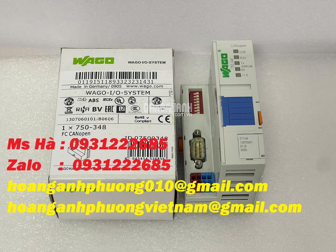 Wago 750-348 Bộ ghép nối - giá tốt - bảo hành 12 tháng 