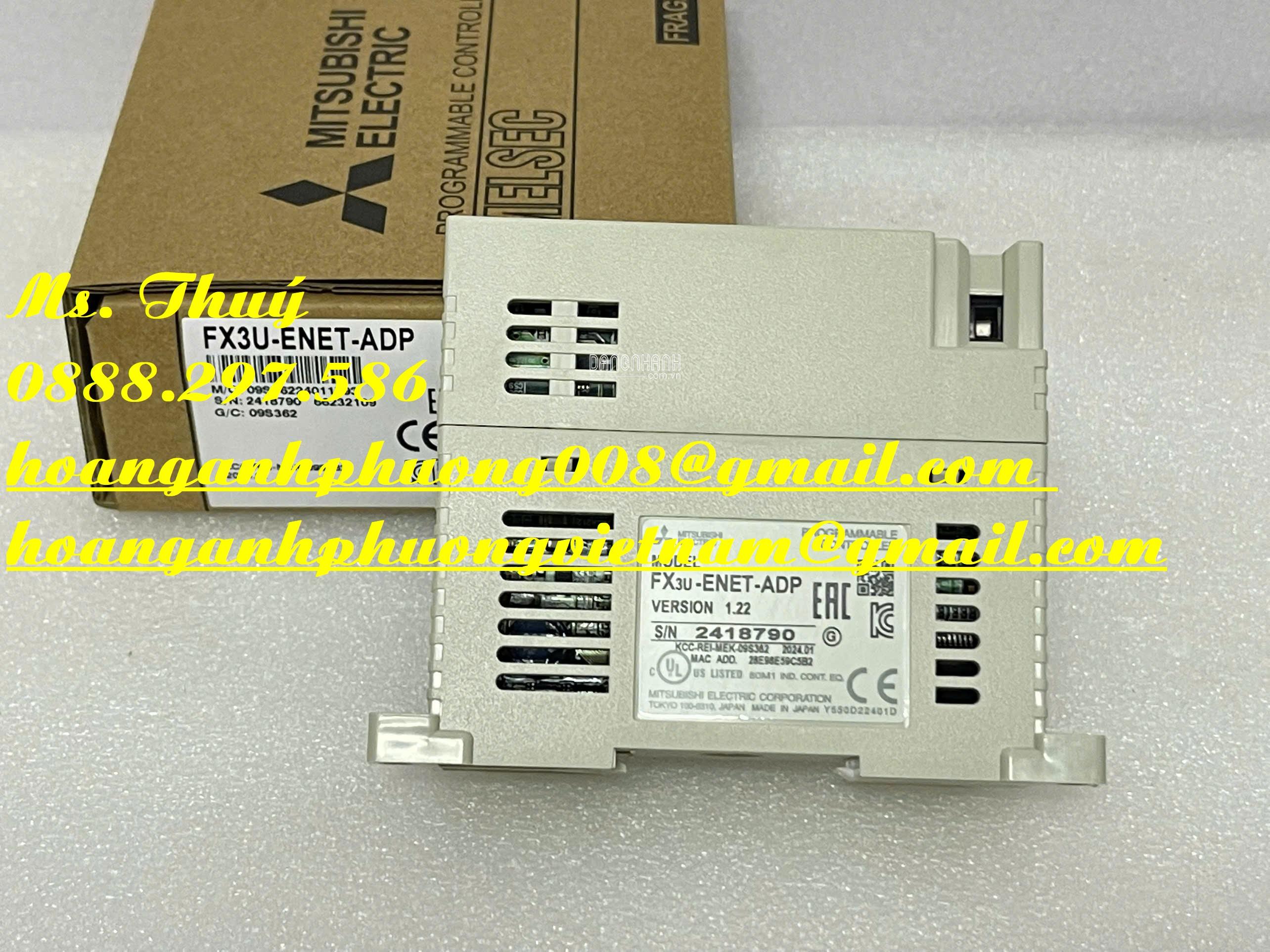 Thiết bị Module chính hãng - FX3U-ENET-ADP Mitsubishi - Japan