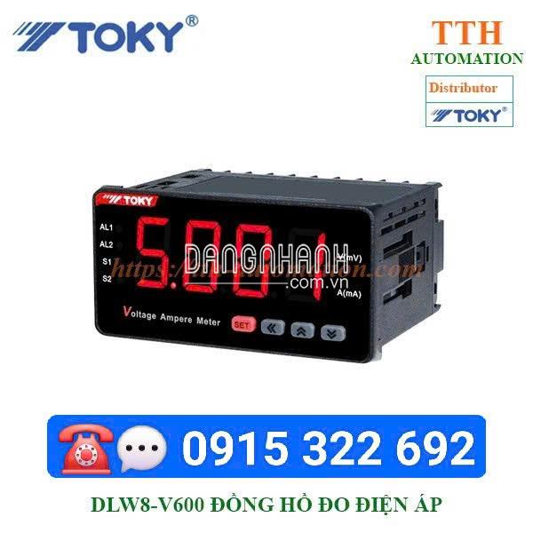 DLW8-V600 ĐỒNG HỒ ĐO ĐIỆN ÁP TOKY