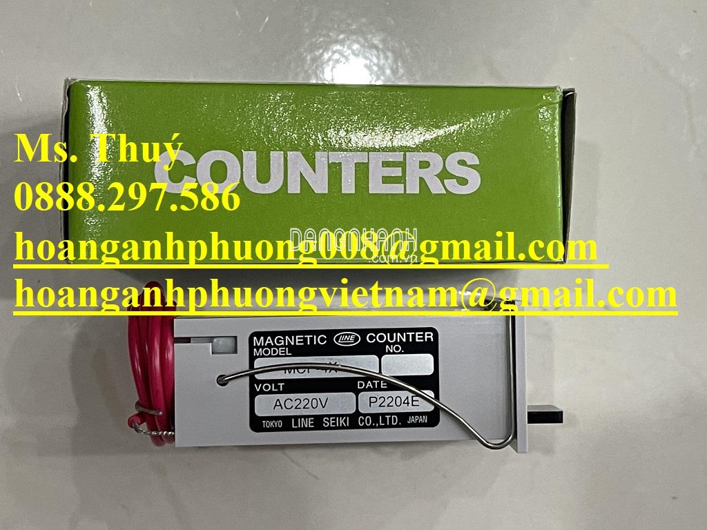 Counter 4 số MCF-4X của Line Seiki - Đặt hàng giao ngay