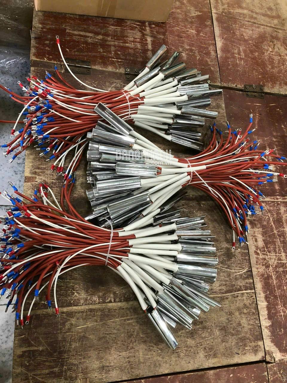 Tổng kho phân phối các loại điện trở nhiệt, thanh gia nhiệt, vòng gia nhiệt.