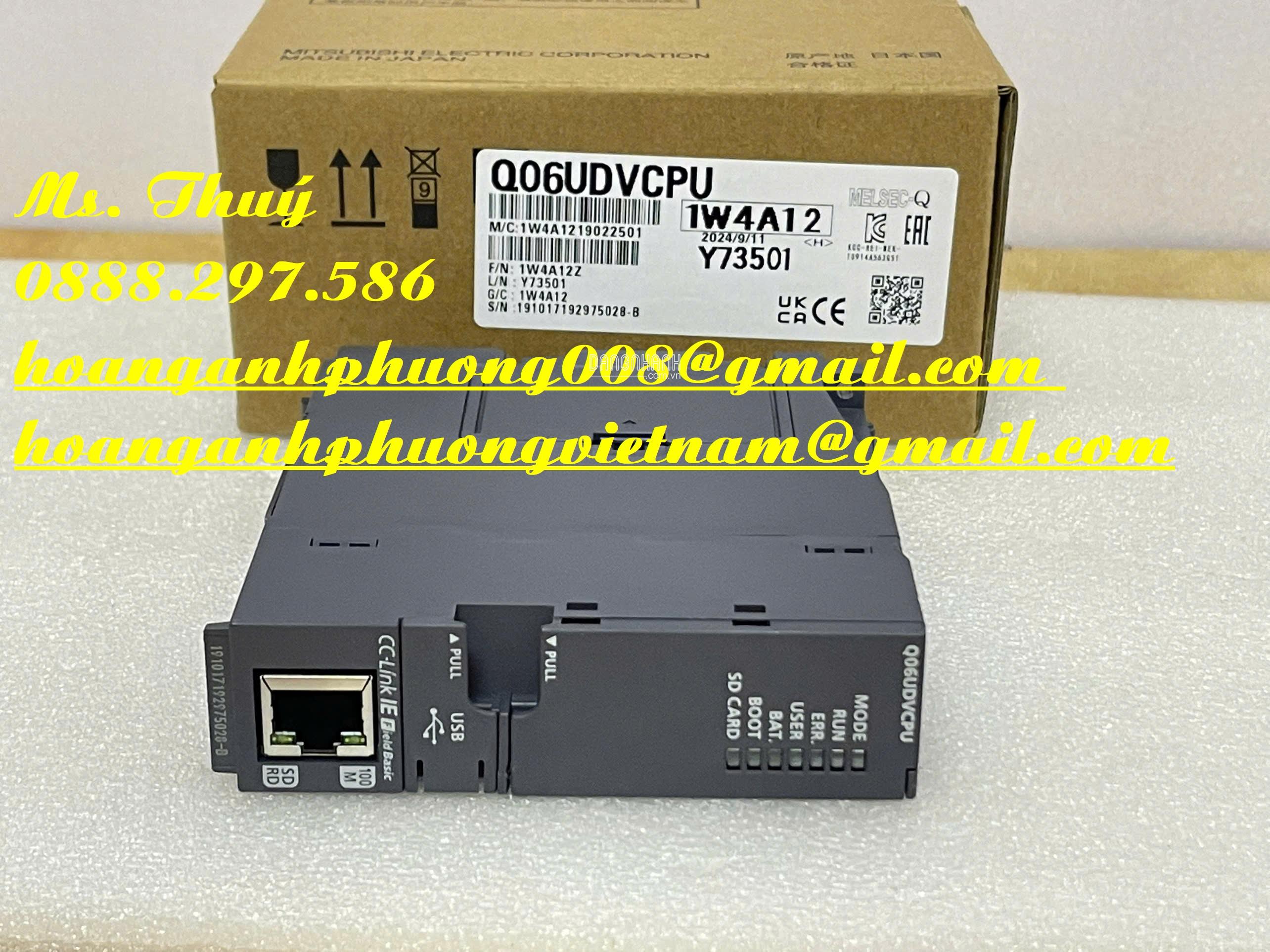 Bộ điều khiển Mitsubishi Q06UDVCPU - BH 12 tháng chính hãng