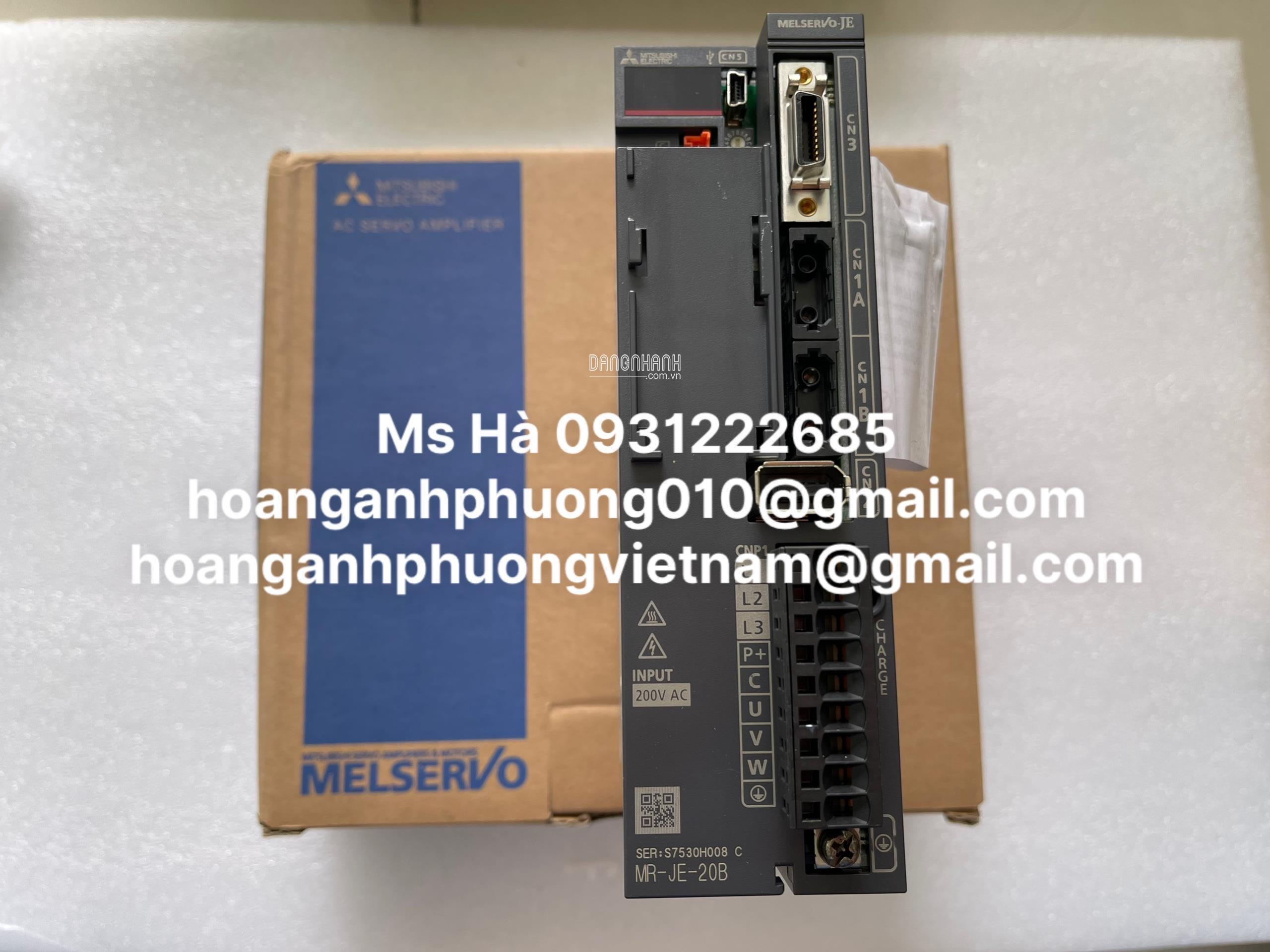 Mitsubishi MR-JE-20B bộ điều khiển động cơ servo - MR-JE series
