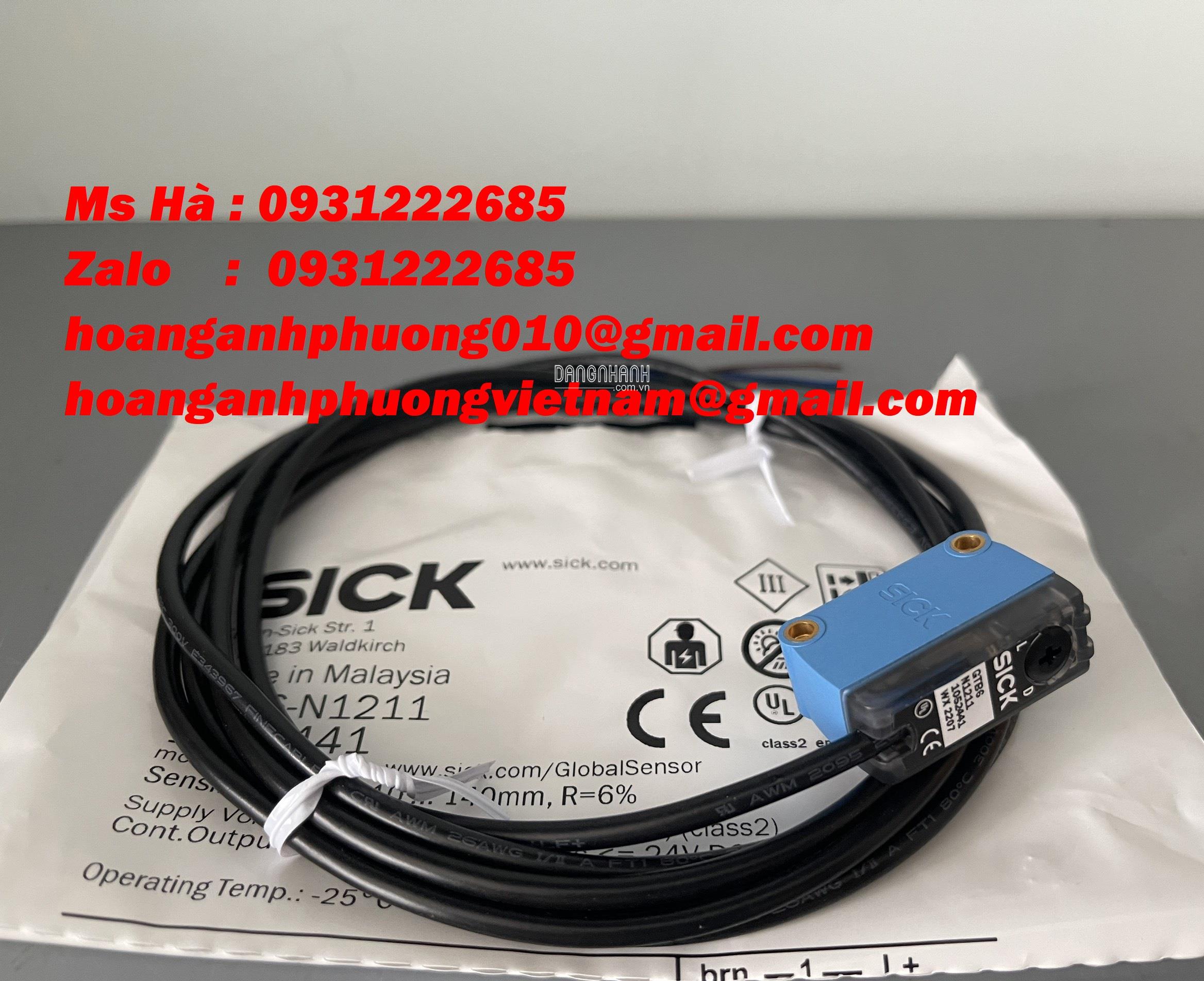 Dòng cảm biến Sick GTB6-N1211 - cảm biến quang điện giá tốt 
