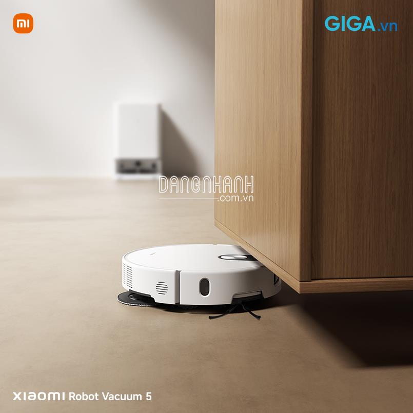 Xiaomi Robot Vacuum 5 BHR0834EU vượt chướng ngại vật mượt mà, không kẹt lối đi