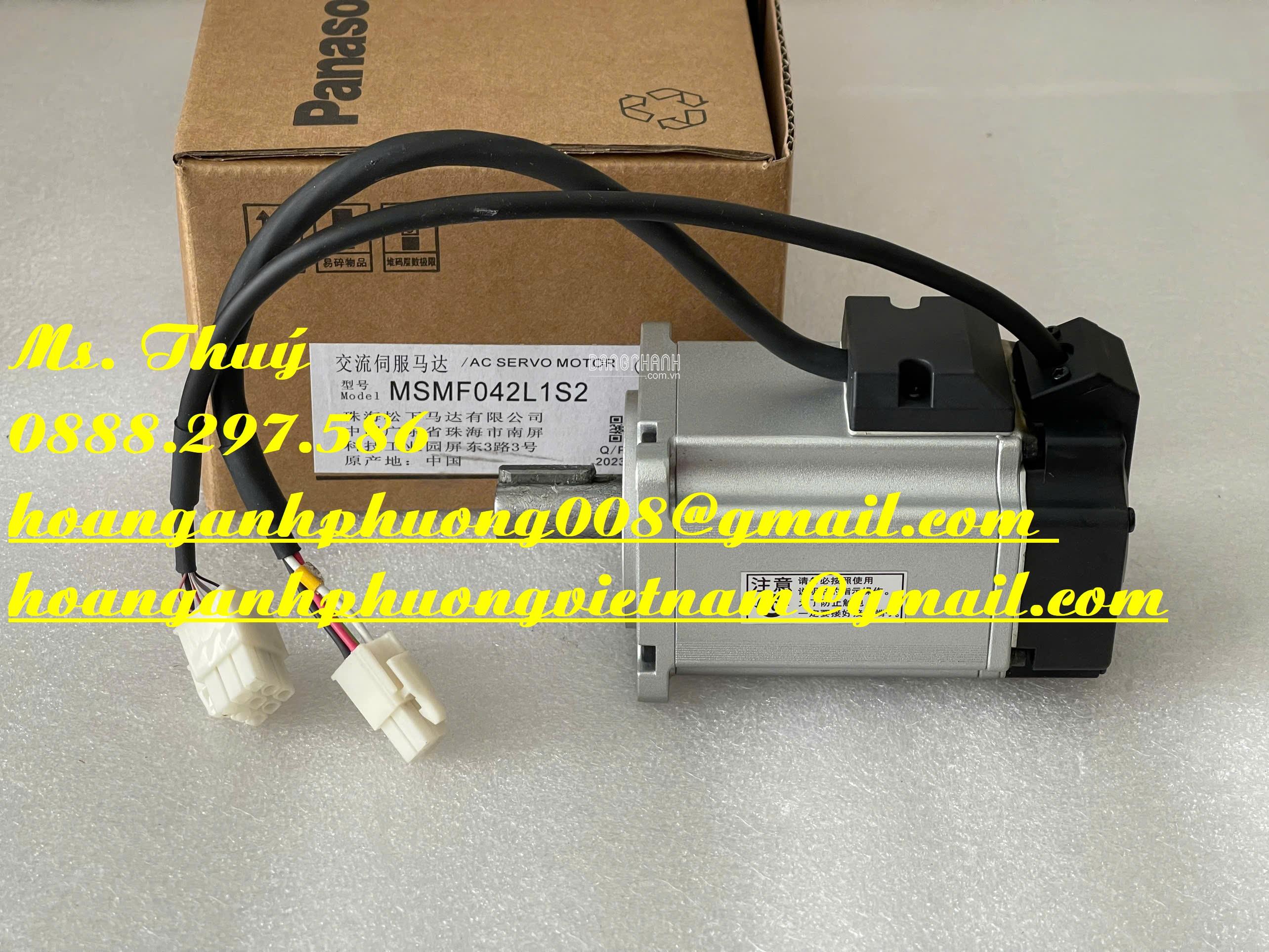Chuyên hàng giá tốt - Động cơ Panasonic MSMF042L1S2 