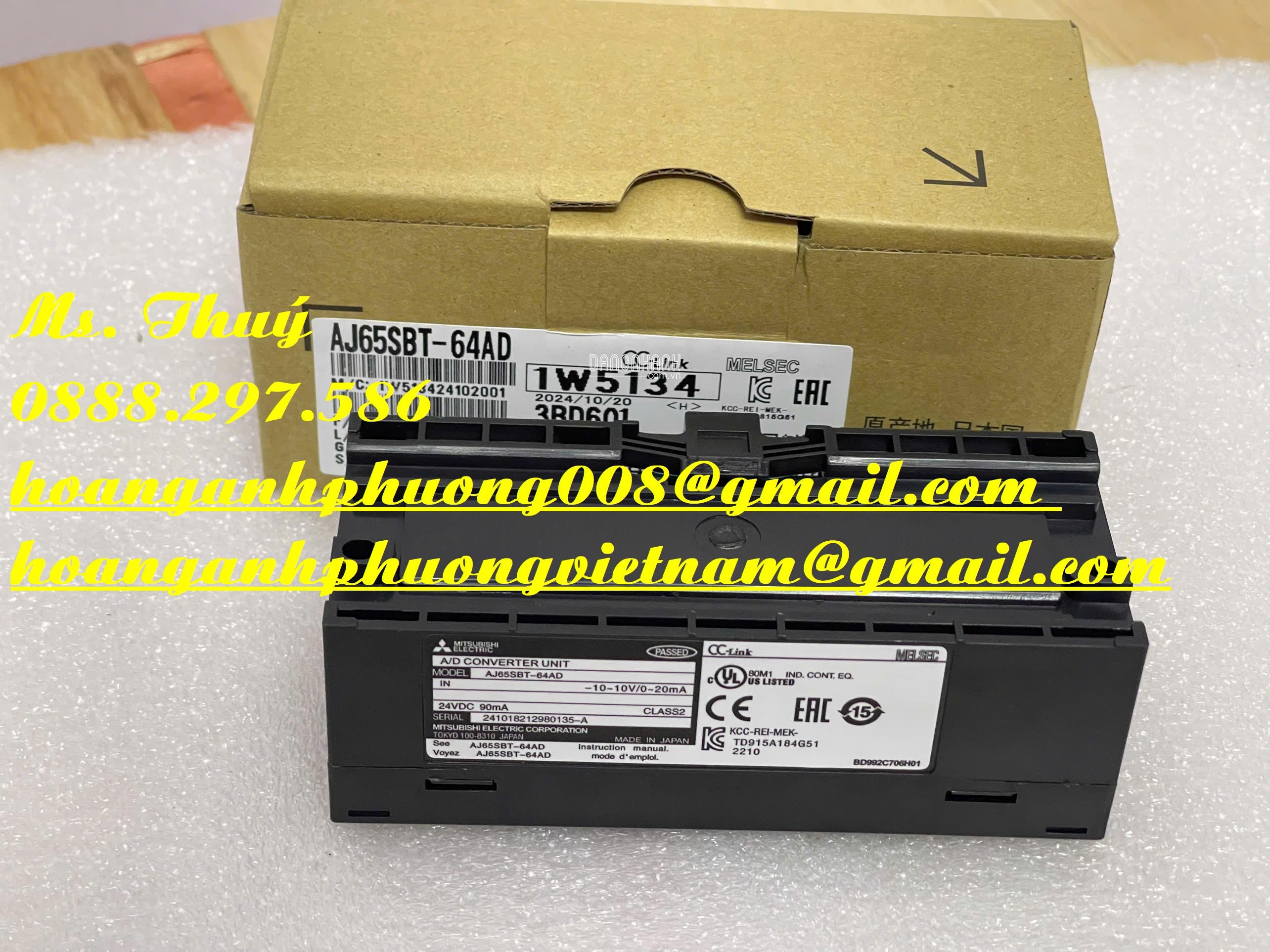 CC-link Mitsubishi AJ65SBT-64AD - New 100%