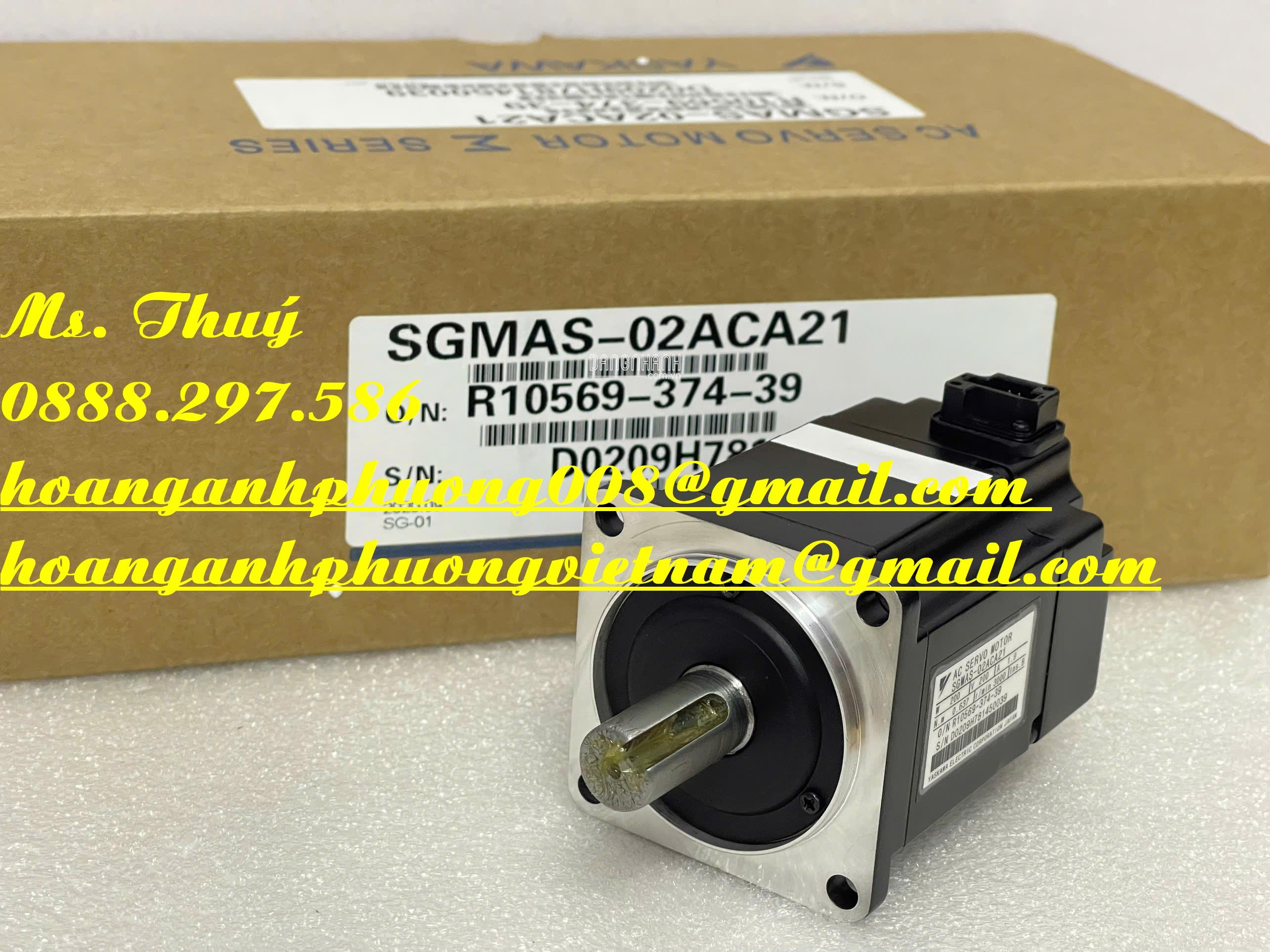 Động cơ Yaskawa SGMAS-02ACA21 - Hàng Nhật chính hãng