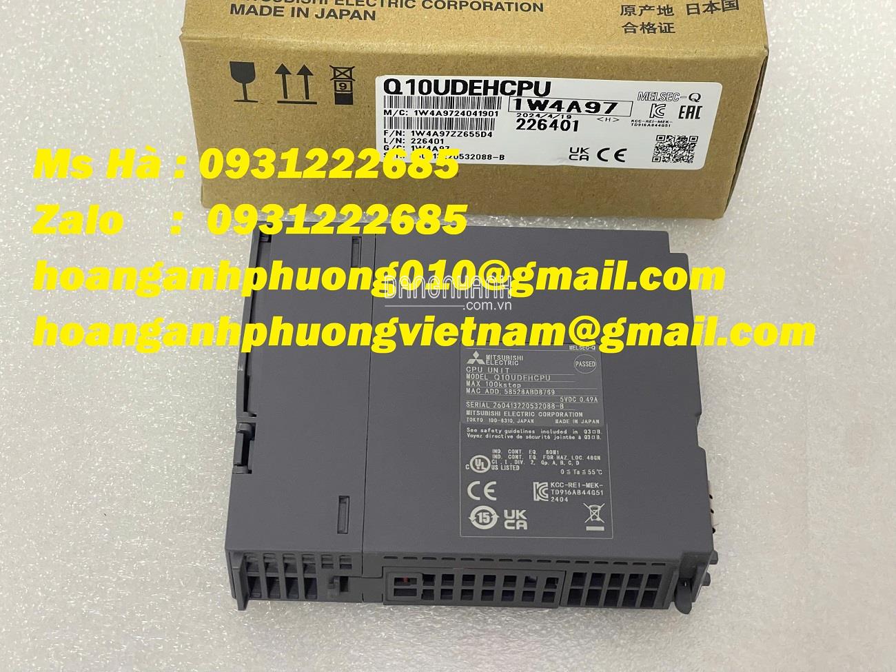 Bộ lập trình mitsubishi Q10UDEHCPU PLC CPU ưu đãi giá hiện nay 