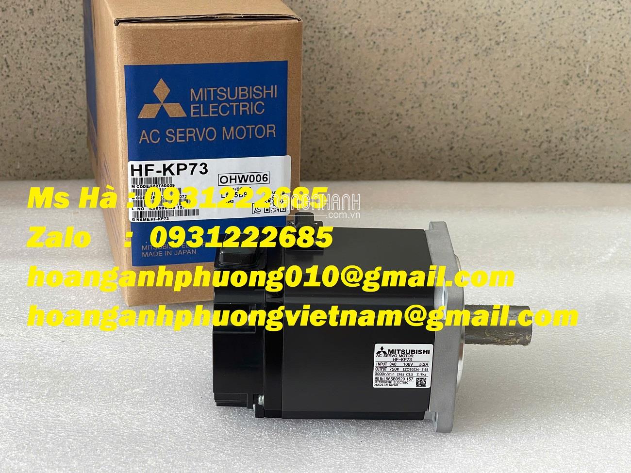 Servo điều khiển chính xác Mitsubishi HF-KP73 0.75kW