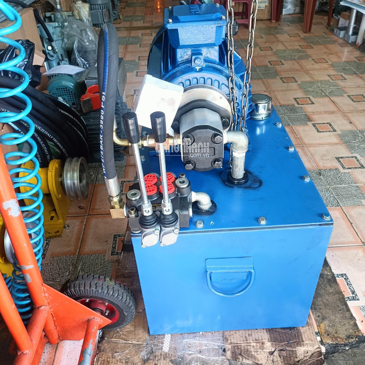 Bộ nguồn thủy lực mini 12v, Bộ nguồn thủy lực nâng hạ hàng hóa