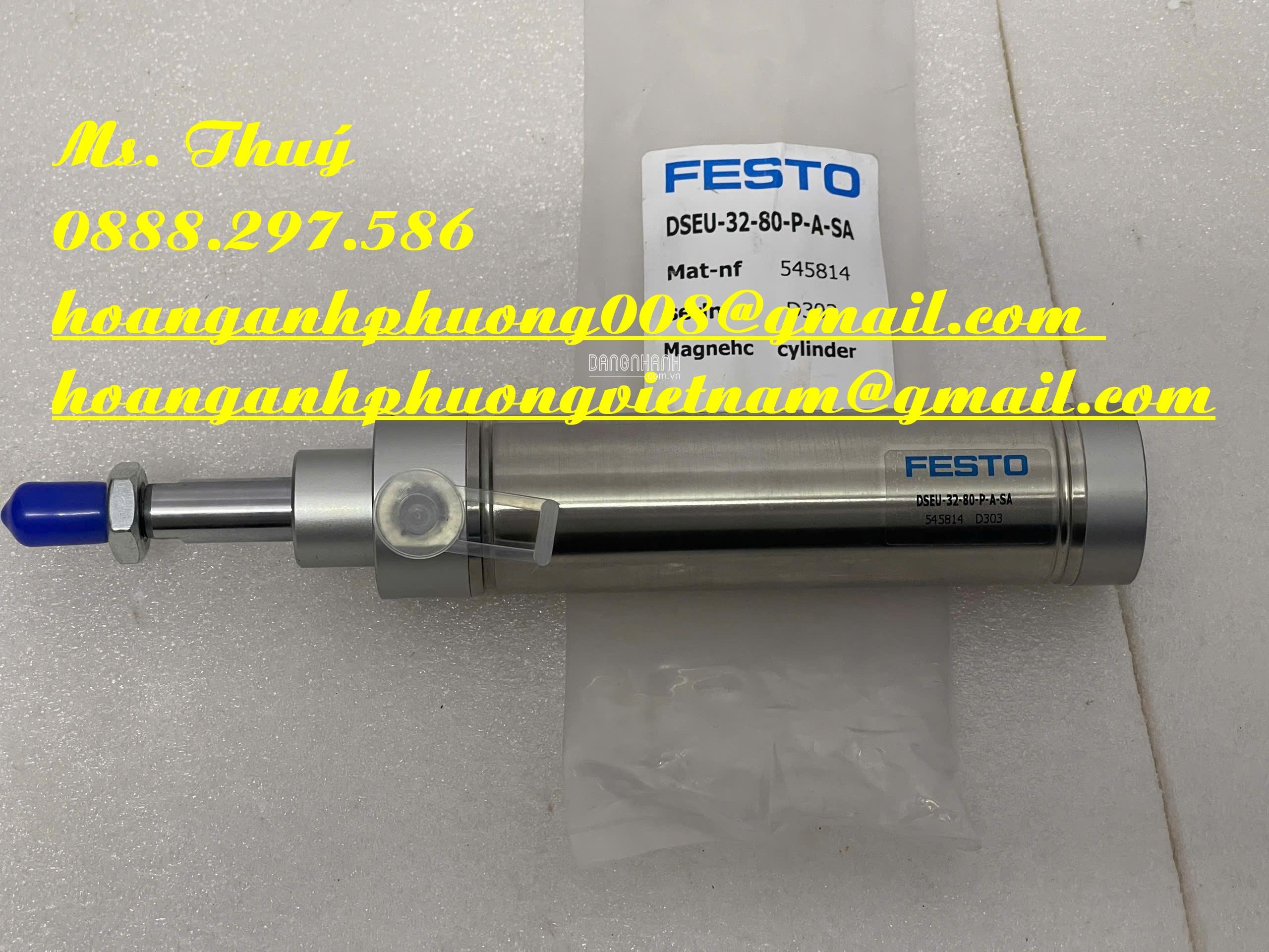 Xi lanh thép Festo DSEU-32-80-P-A-SA - Hàng nhập giá tốt