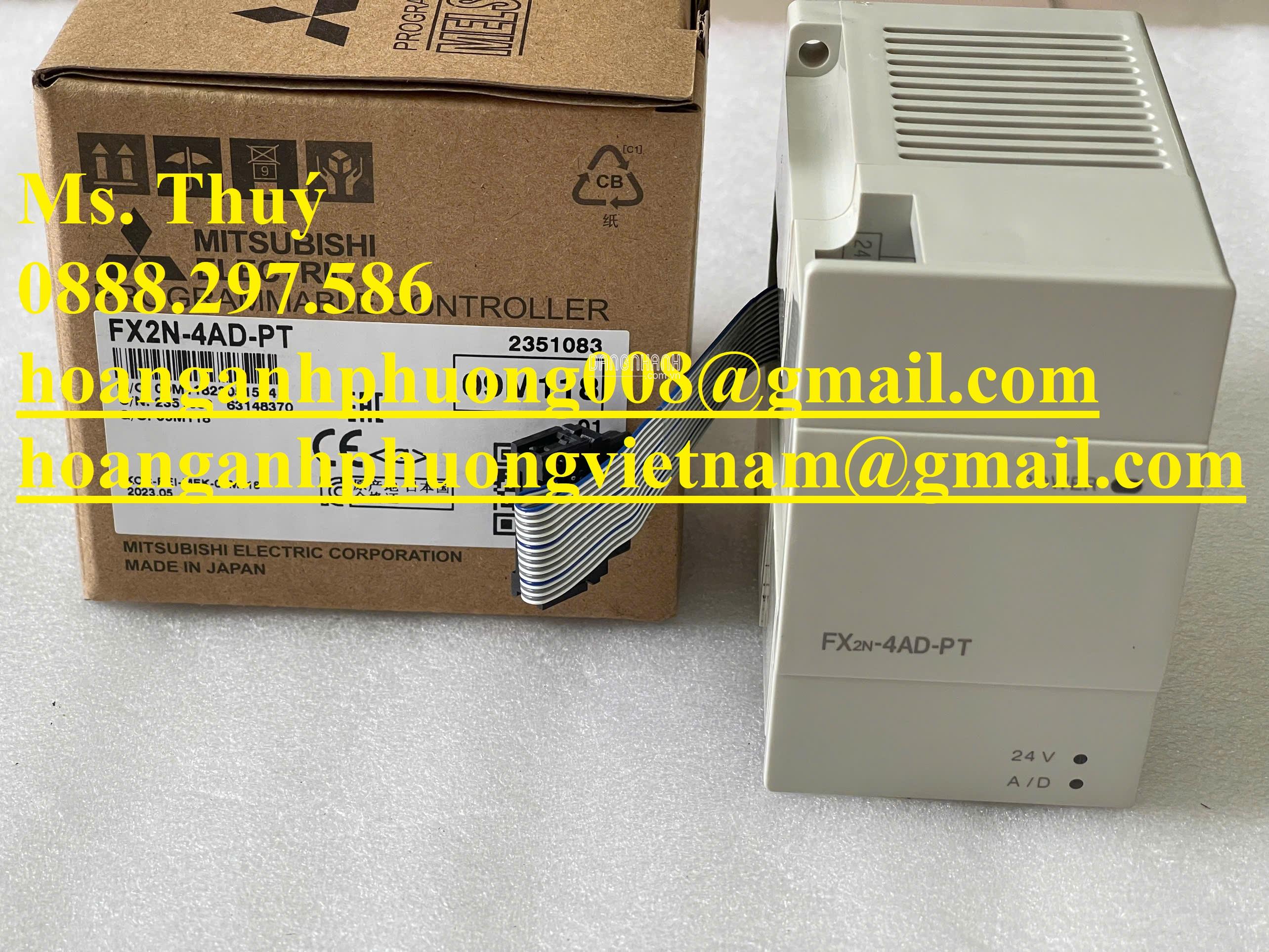 Bộ module Mitsubishi FX2N-4AD-PT - Chuyên hàng chính hãng