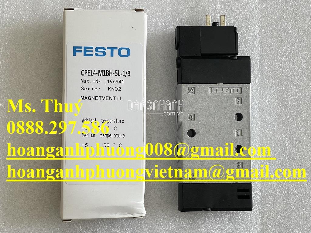 Bình Dương - Cung cấp van Festo CPE14-M1BH-5L-1/8 - New 100%