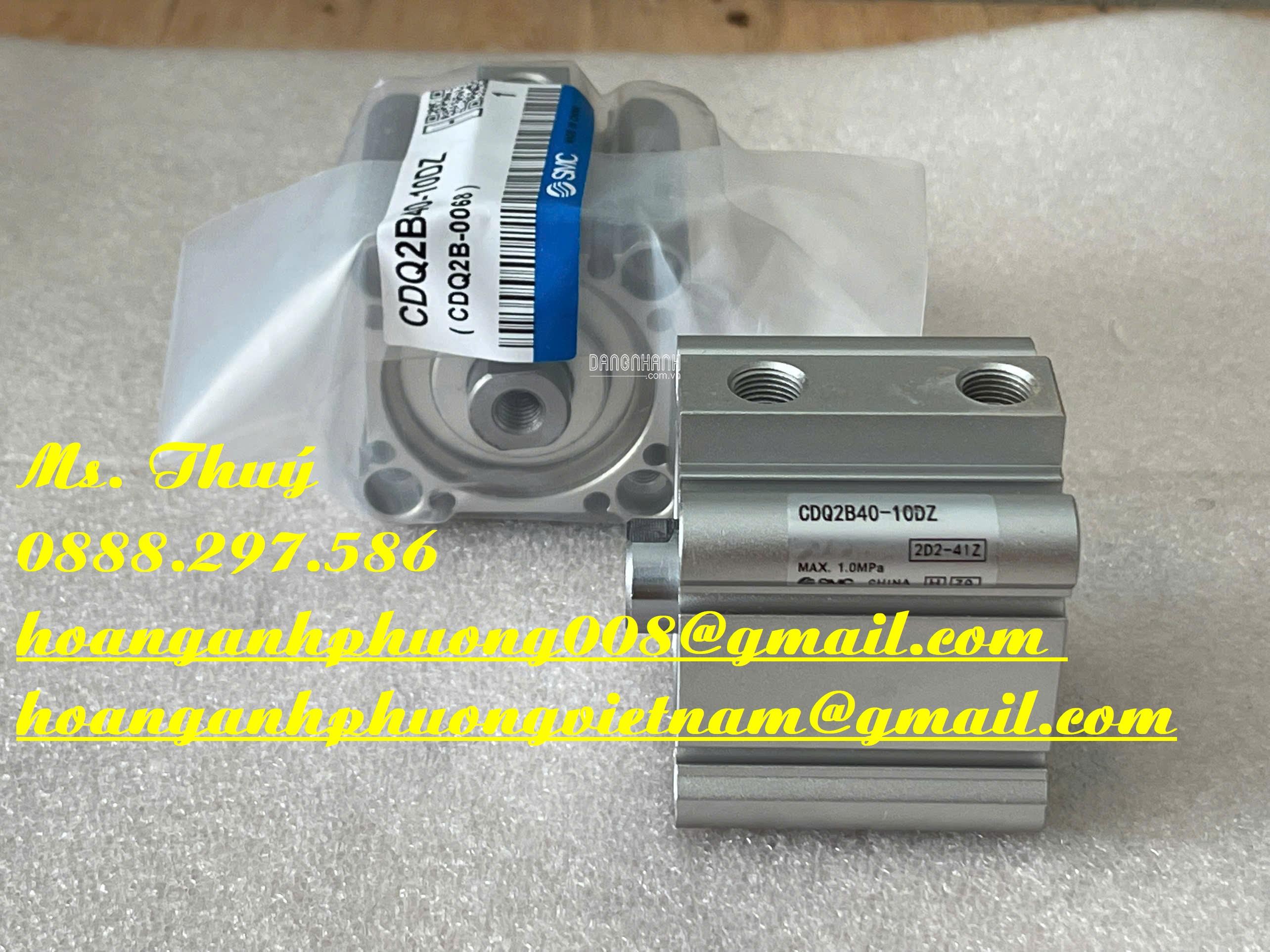 Xi lanh SMC CDQ2B40-10DZ - Hoàng Anh Phương - Chuyên hàng chính hãng