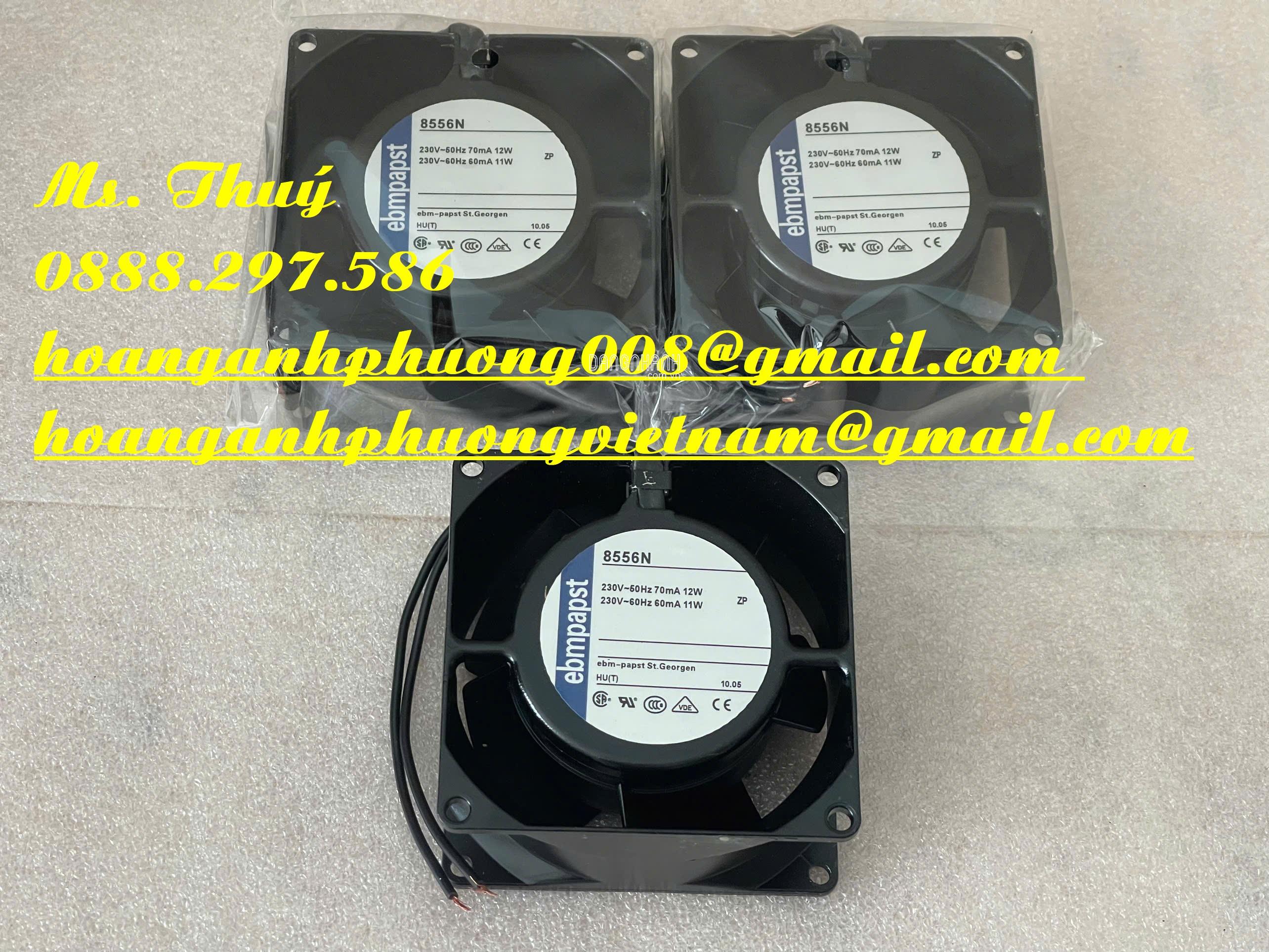 Bình Dương - Quạt tản nhiệt EBM PAPST 8556N mới 100%