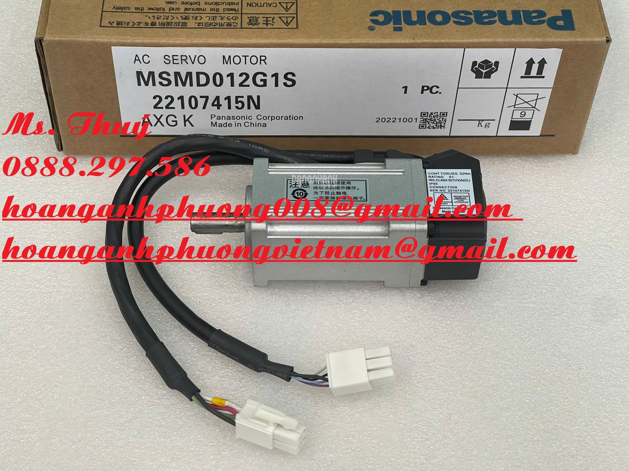 Chuyên động cơ MSMD012G1S Panasonic - New 100%