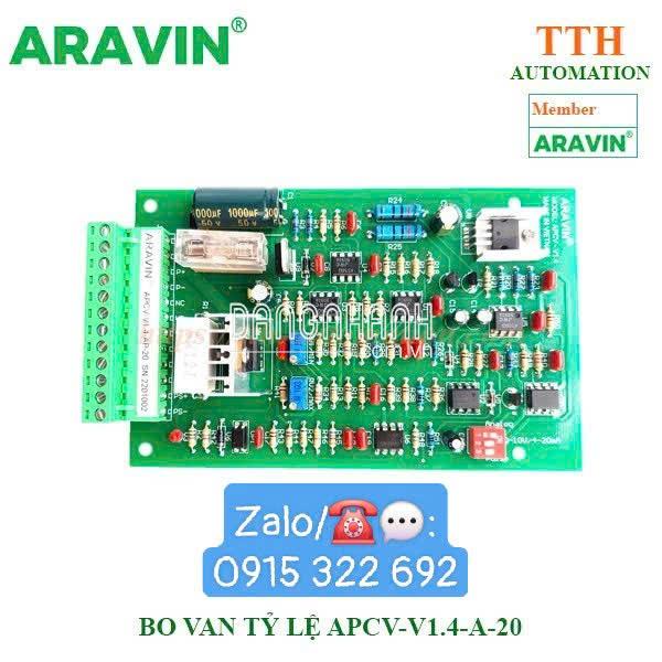 Bo mạch điều khiển van tỷ lệ APCV-V1.4-A-20