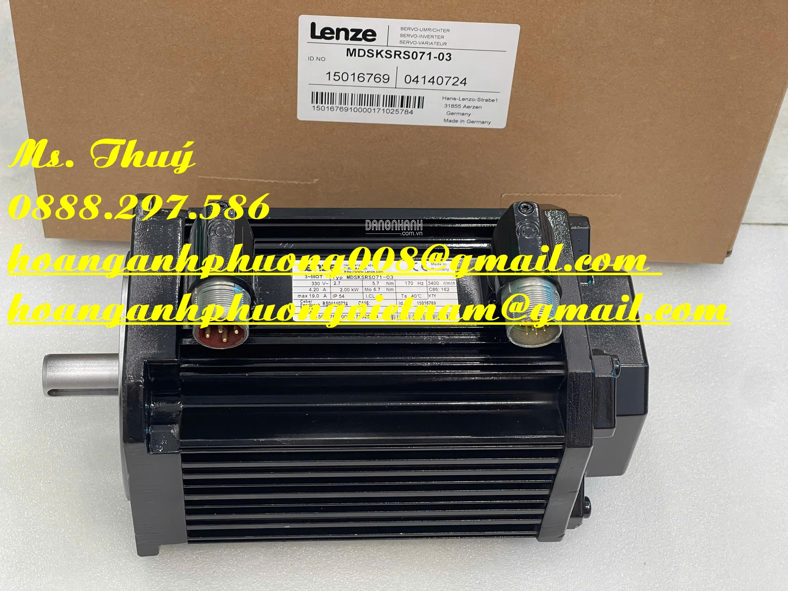 Lenze MDSKSRS071-03 - New motor - Giá tốt toàn quốc
