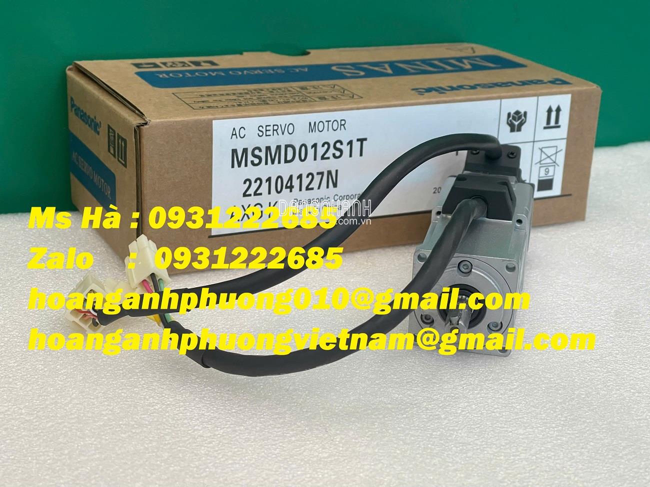 Giá cạnh tranh - Động cơ Panasonic MSMD012S1T hàng nhập 