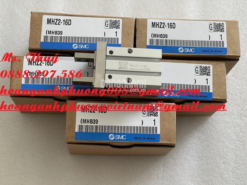 Xy lanh kẹp SMC MHZ2-16D - Giao toàn quốc, BH 12 tháng