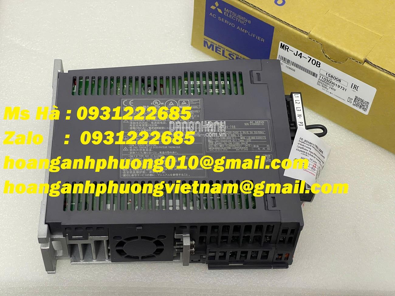 Mitsubishi MR-J4-70B bộ điều khiển - giao hàng miễn phí 