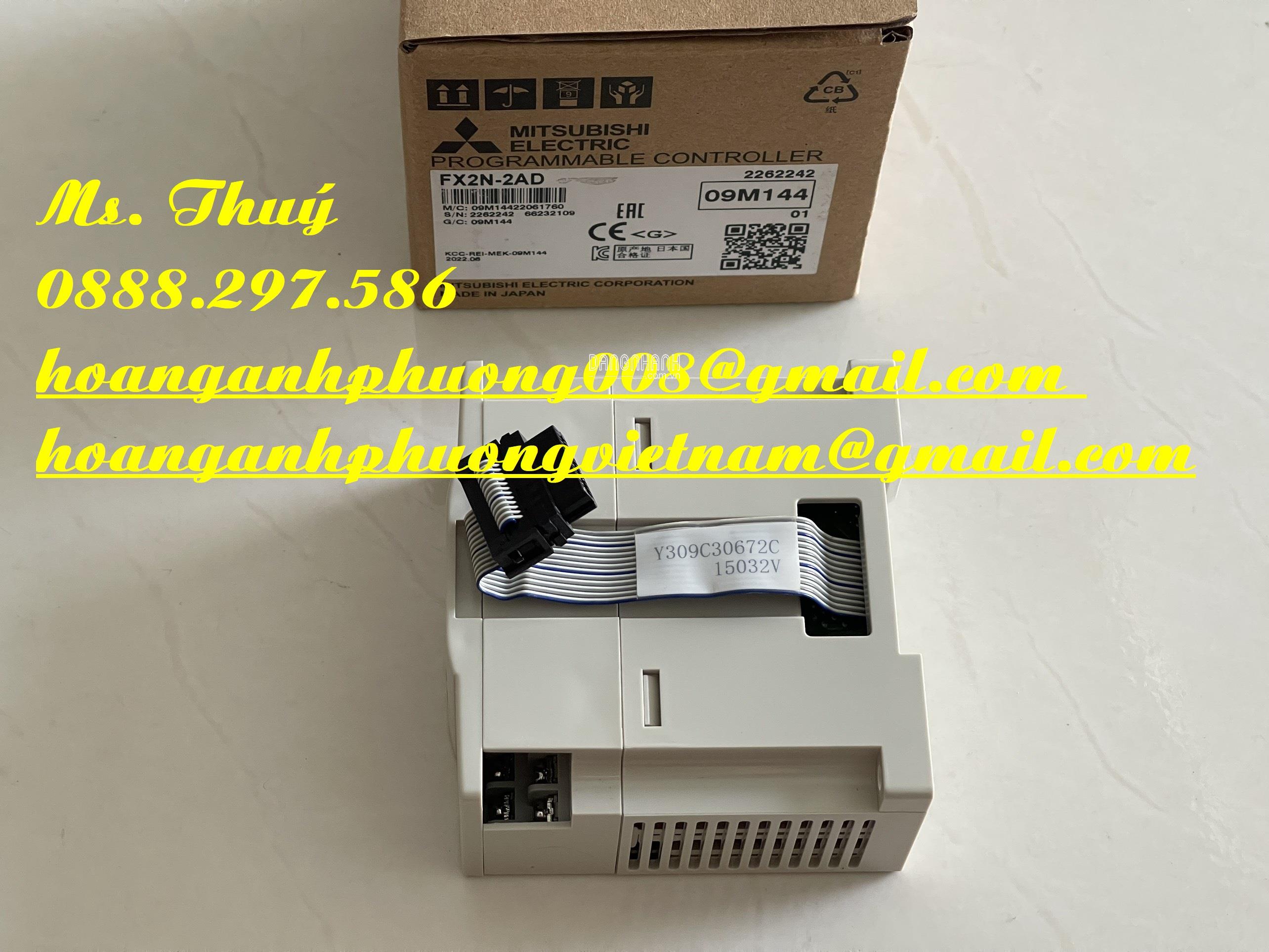 Bộ module Mitsubishi FX2N-2AD - Made in Japan - Giá ưu đãi