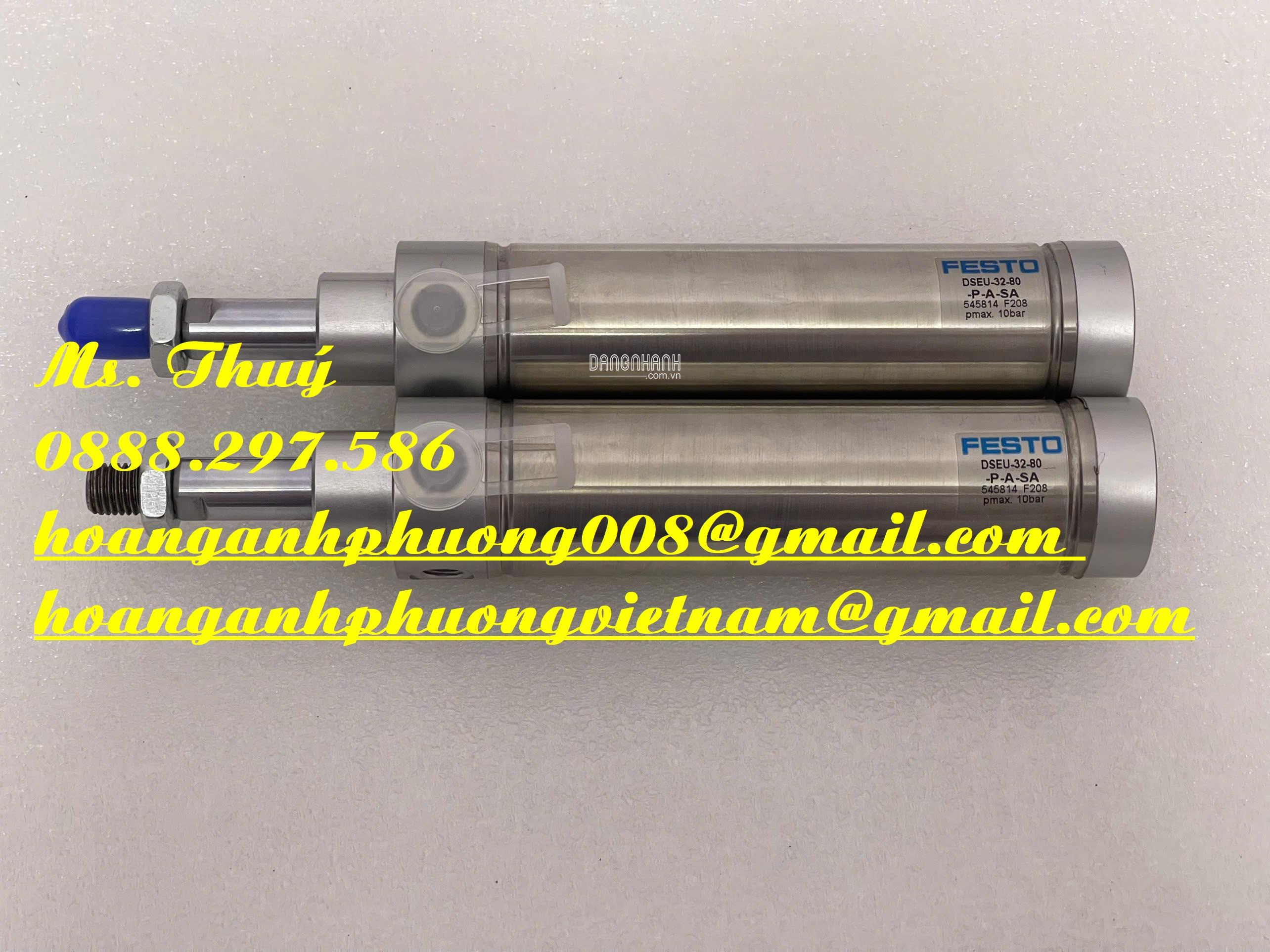 Chuyên hàng nhập - Xi lanh thép Festo DSEU-32-80-P-A-SA