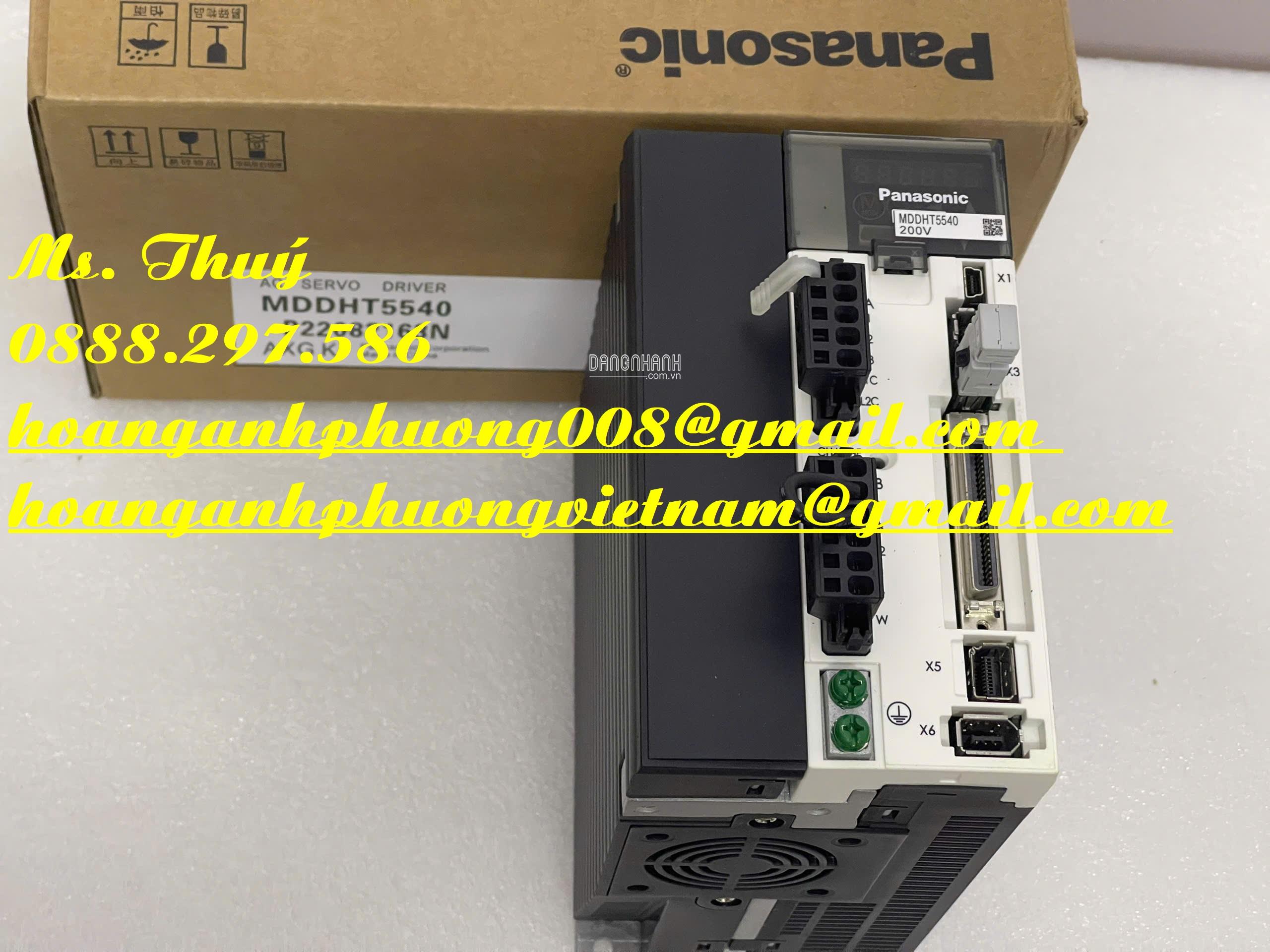  Thiết bị giá tốt - Servo Diver Panasonic MDDHT5540 - Mới 100%