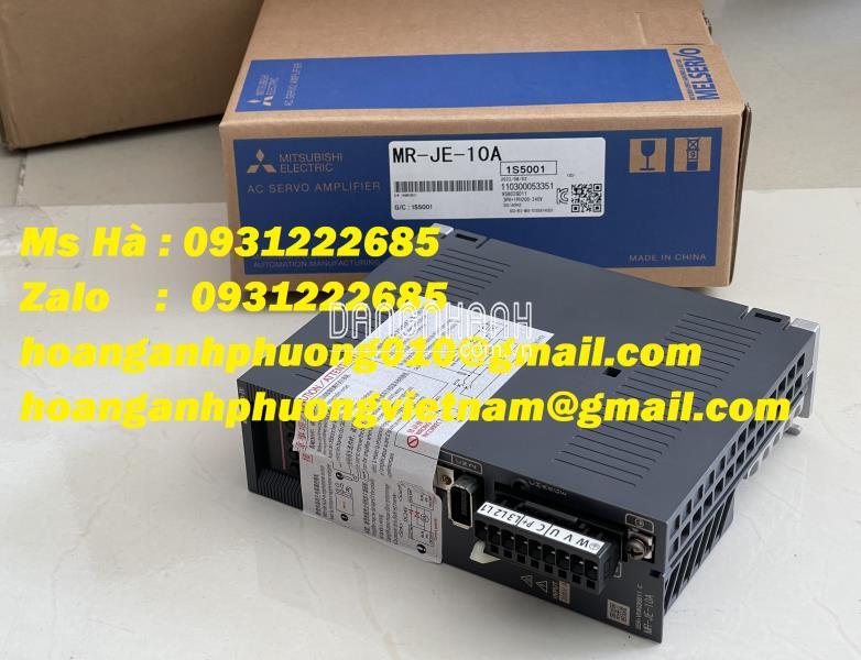 Bộ driver servo mitsubishi MR-JE-10A hàng cạnh tranh giá toàn quốc 