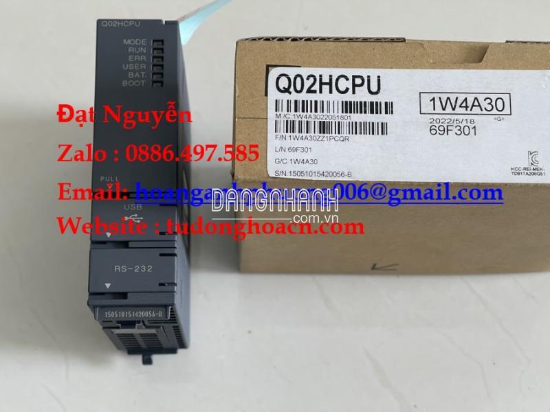 Q02HCPU bộ mô đun tốc độ cao chính hãng Mitsubishi mới