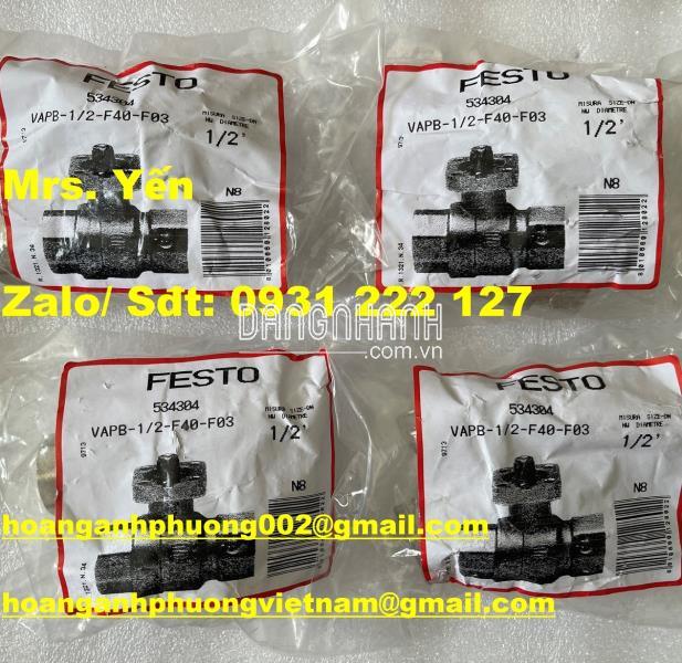 Van bi Festo VAPB-1/2-F40-F03 Nhập khẩu mới giá tốt tại Dĩ An